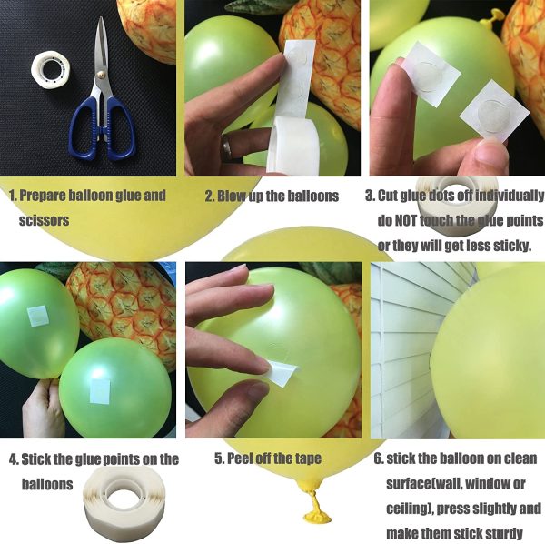 Removable Adhesive Double Side Glue Dots For Balloons, (100 Dots) - Image 2