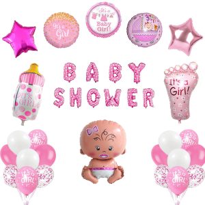 Baby Girl Birthday Decorations - Premium Party Supplies for girl