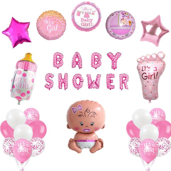 Baby Girl Birthday Decorations - Premium Party Supplies for girl