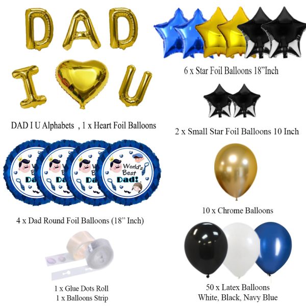 Father Day | DAD Decoration Set | Magical Theme  – Best-Selling 2025 in Pakistan - Image 2