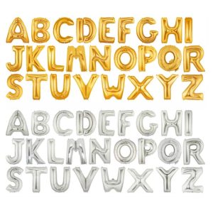 High-Quality Alphabets Foil Balloon for celebrations in various colors and sizes