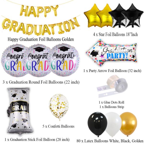 Happy Graduation Decoration Set | Magical Theme for Kids – Best-Selling 2025 in Pakistan - Image 2