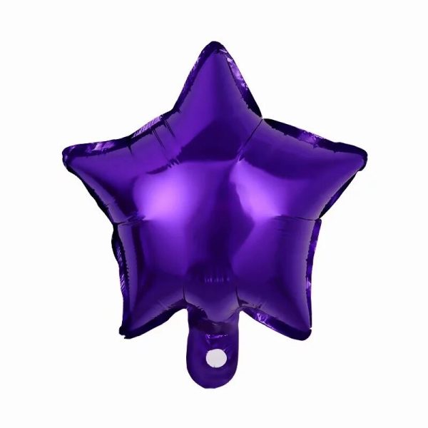 Star Foil Balloons 10" Inch  - Single Color - Image 10