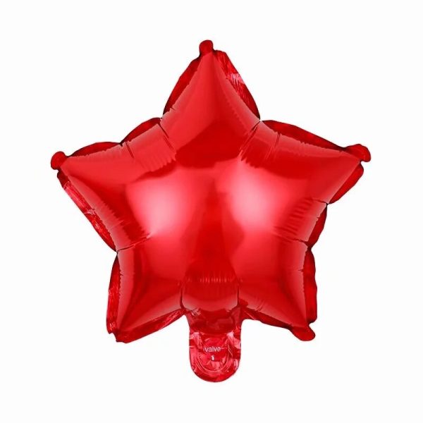 Star Foil Balloons 10" Inch  - Single Color - Image 11