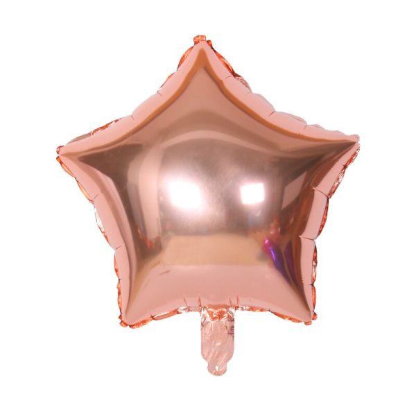 Star Foil Balloons 10" Inch  - Single Color - Image 12