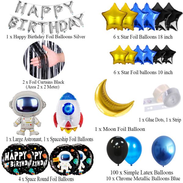 Astronaut | Space Birthday Decoration Set | Magical Theme for Kids – Best-Selling 2025 in Pakistan - Image 2