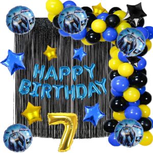Batman birthday party decorations including balloons, banners, and tableware – PrimeCollections.pk