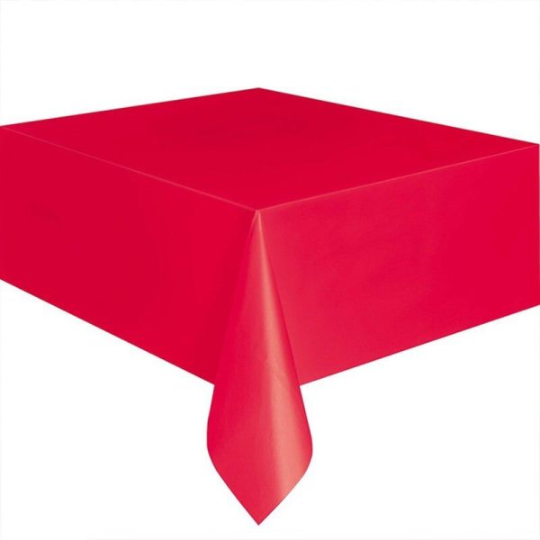 Plastic Table Cover - Large Size, Single Color - Image 7