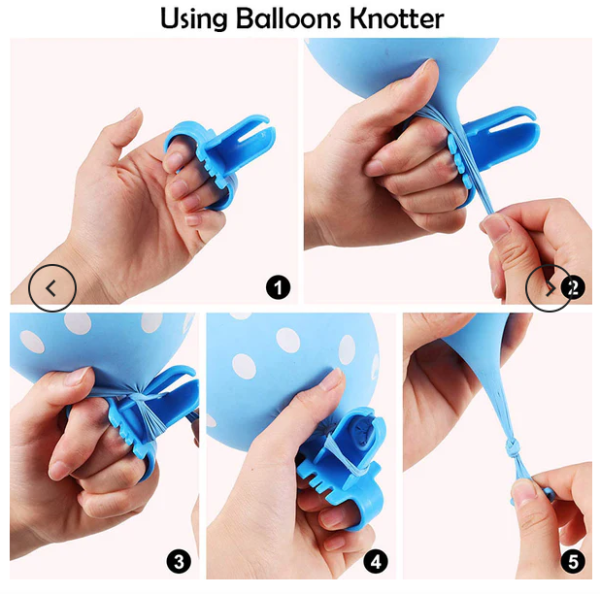 Latex Balloon Tying Tool / Knotter - Single pc - Image 2
