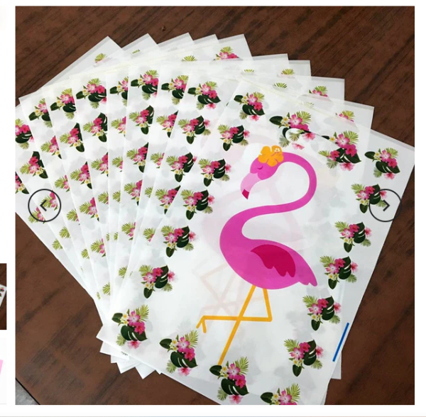 Cartoon Theme Plastic Goodies/Favor Bags - 10 Pcs - Image 3