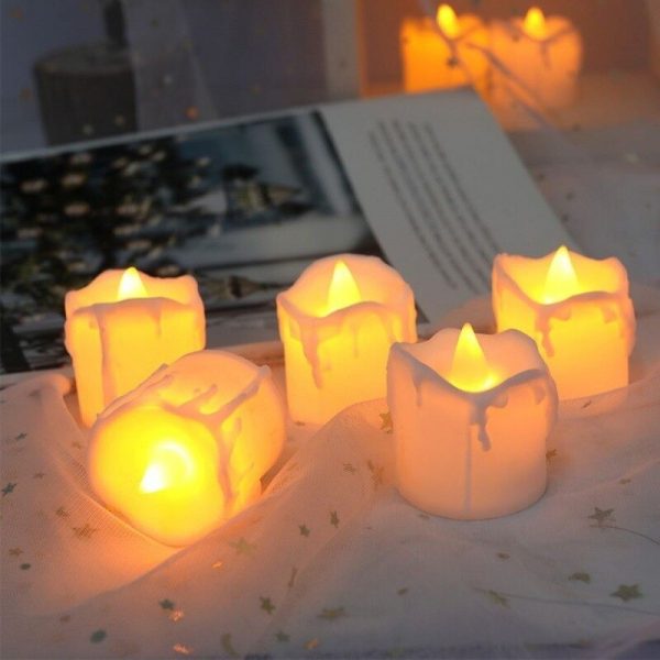 Led Tea Light Flame Less Candle 1 Pc - Image 2
