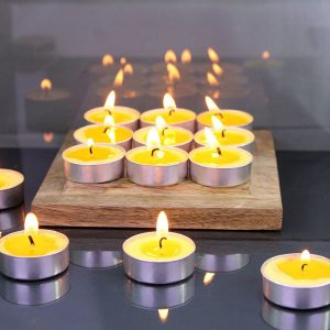 Tea Light Flammable Round Floating Candles 10 Pcs