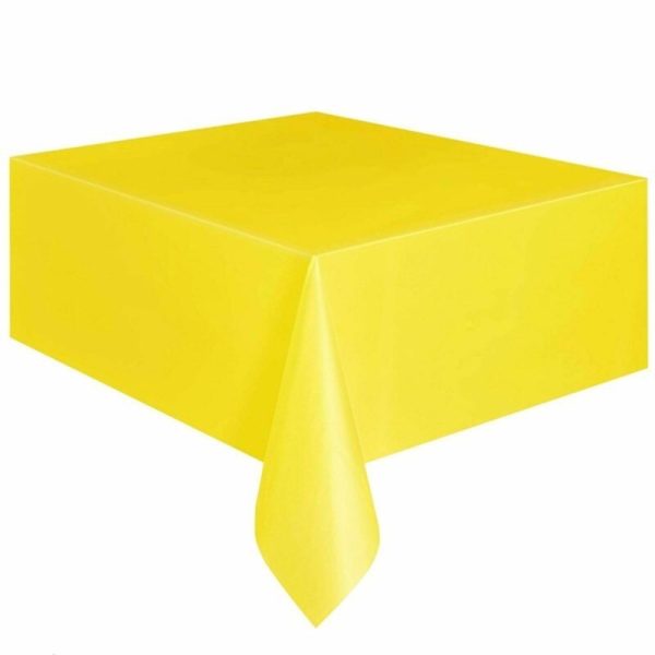 Plastic Table Cover - Large Size, Single Color - Image 3