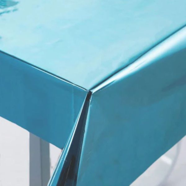 Foil Shiny Plane Table Cover - Single Color - Image 5