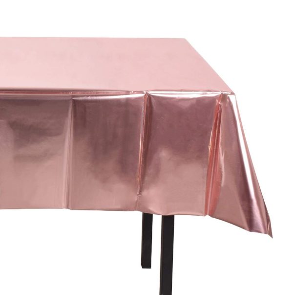 Foil Shiny Plane Table Cover - Single Color - Image 3