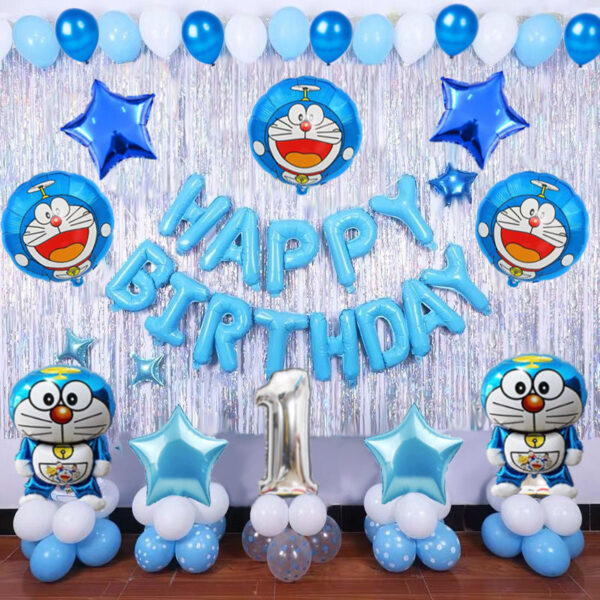 Doraemon Birthday Decoration Set | Magical Theme for Kids – Best-Selling 2025 in Pakistan