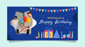 Perfect Banner for Birthday Party